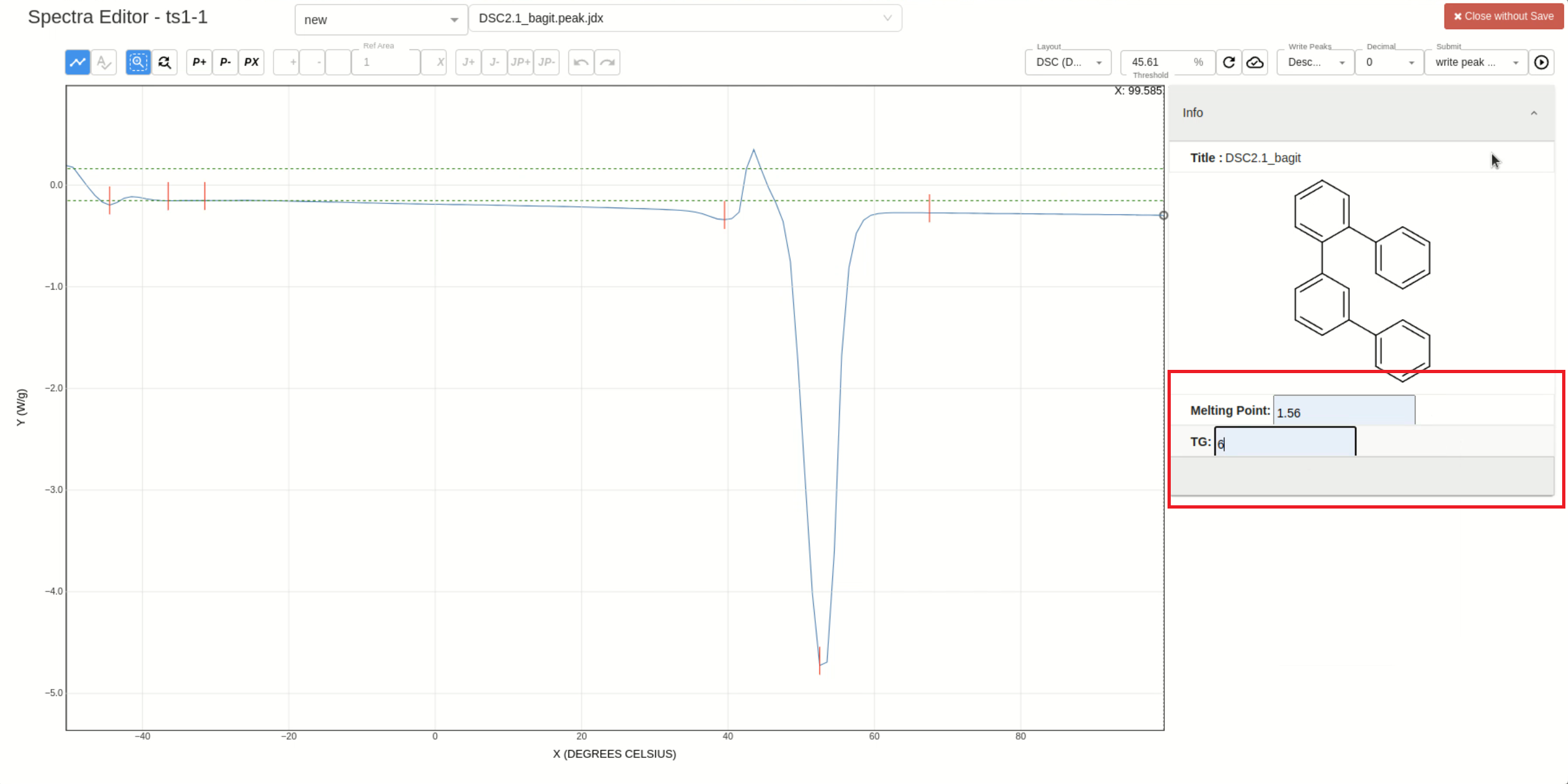 chemspectra dsc