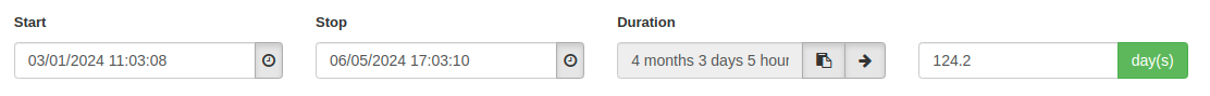 LabIMotion - DateTime Range